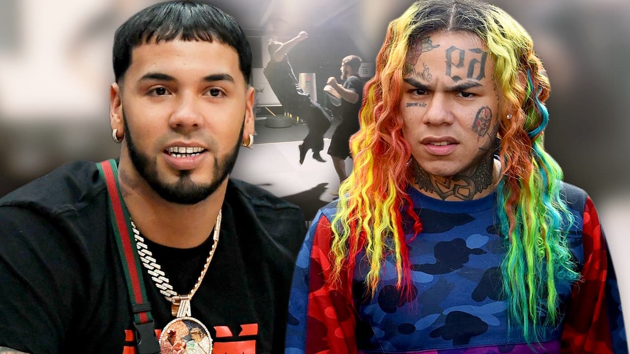 Anuel quiere pelearse con Tekashi 6ix9ine y advierte: “Voy a noquear a cualquiera”
