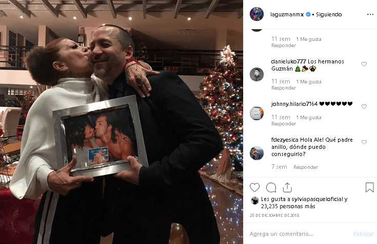 <b><a href="https://www.univision.com/shows/despierta-america/enrique-guzman-ya-pidio-perdon-hijo-de-silvia-pinal-revela-como-fue-el-encuentro-entre-sus-padres-video">Luis Enrique Guzmán, el único varón</a></b>, es quien volverá a hacer abuela a la actriz de 87 años.