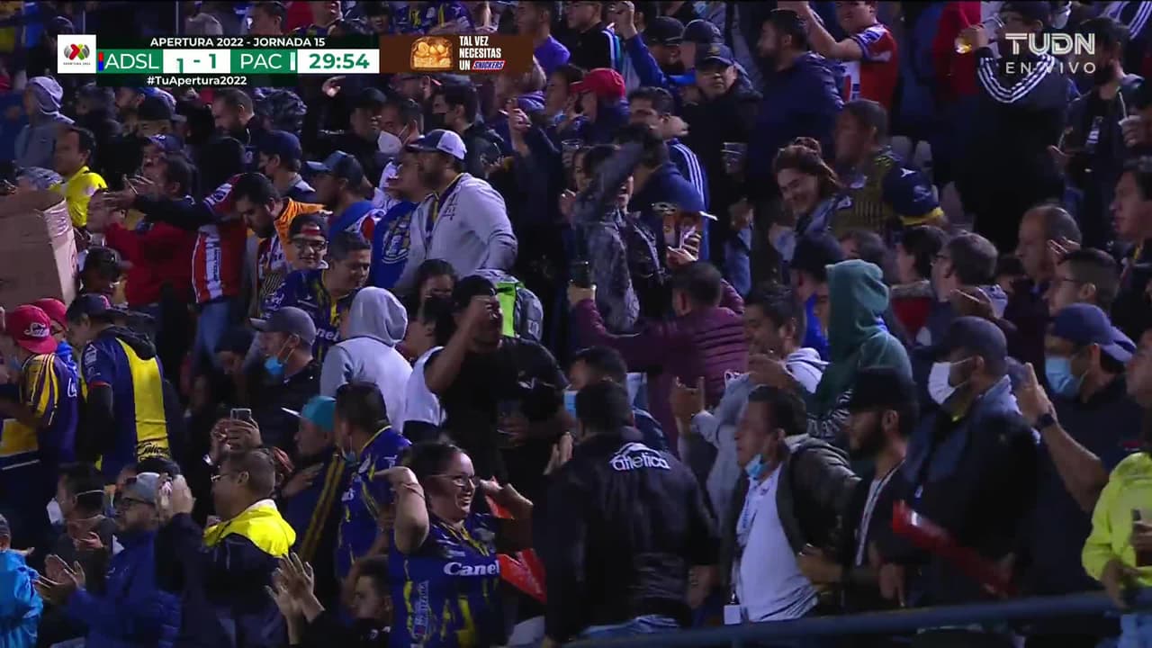 ¡GOL!  anota para Atlético San Luis. Abel Hernández