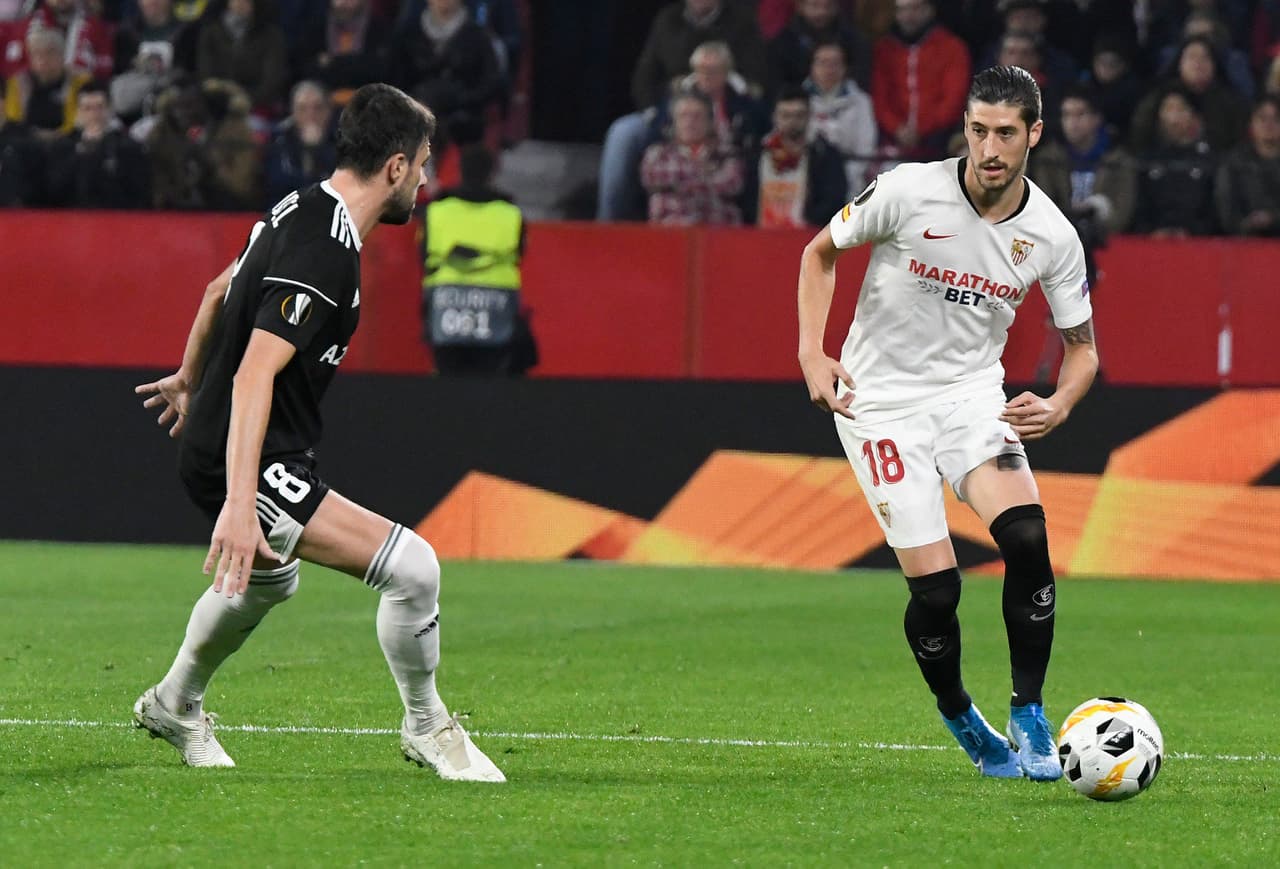 Salvatierra (61’) y Dabour (92’) marcaron los goles para pensar en la siguiente ronda de la UEFA Europa League.