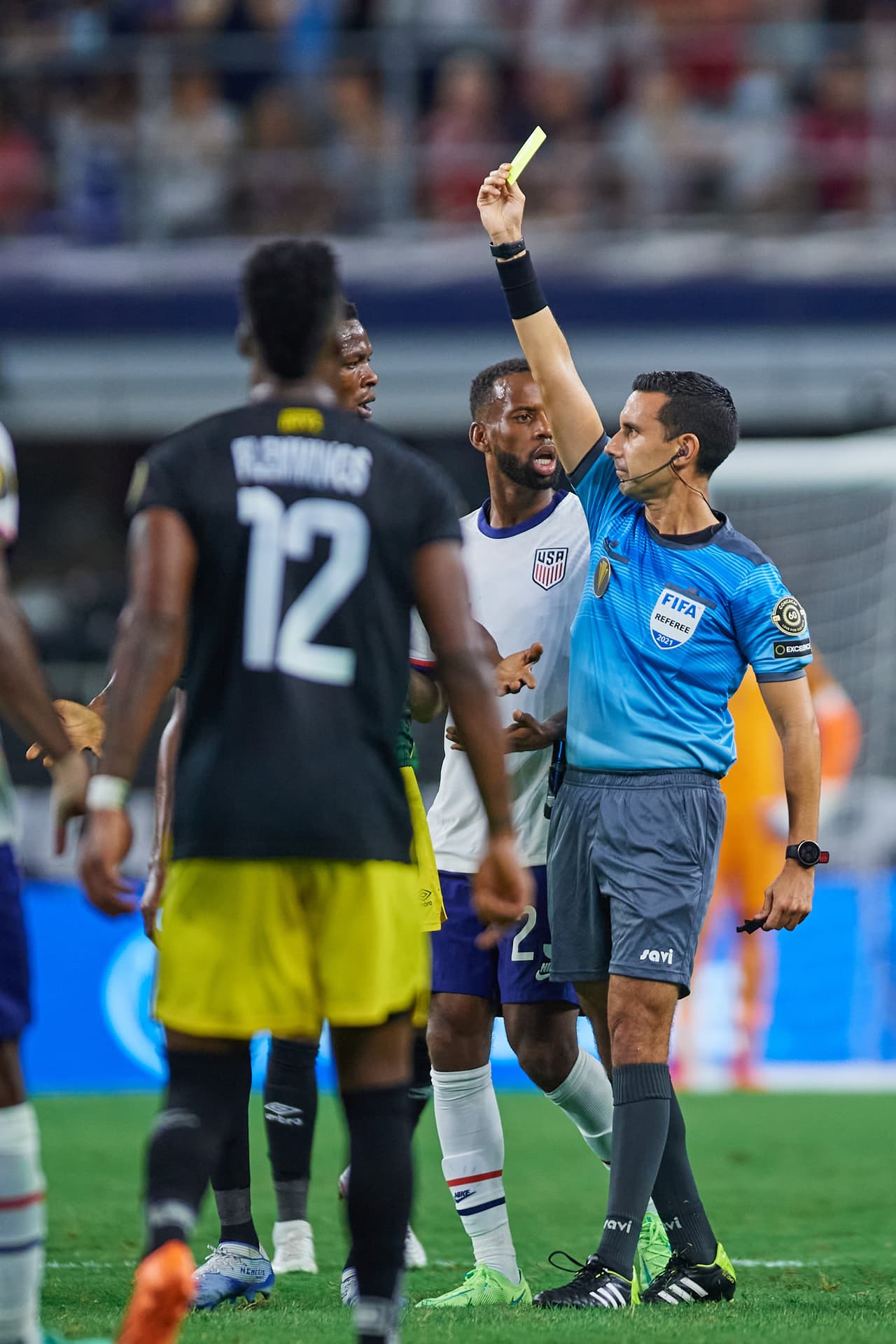 El árbitro mexicano César Ramos tuvo una buena actuación.