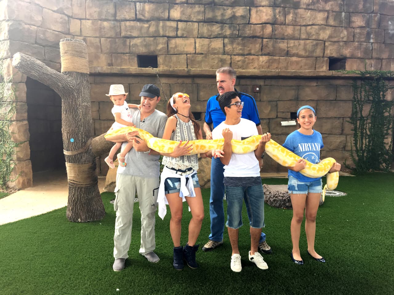 Así de divertida fue la primera aventura de Baby Michelle por el zoológico.