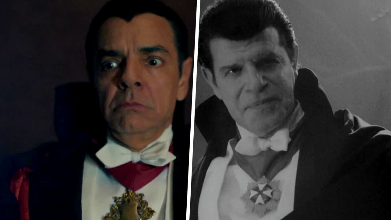 Y Llegaron de Noche: Carlos se entera que habrá dos Dráculas, uno en español y otro en inglés