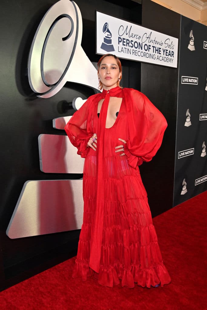 Elsa y Elmar también se hizo presente a la gala de la Persona del Año 2022 de La Academia Latina de la Grabación.
<br>