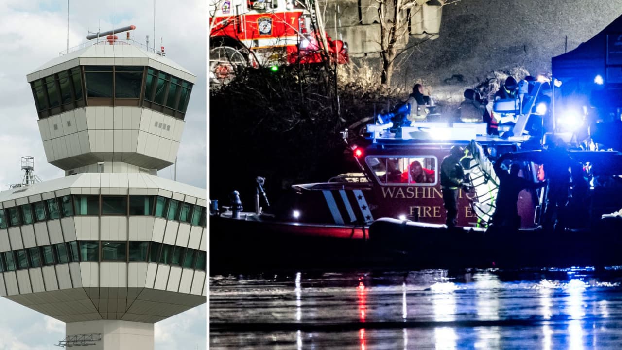 "¿Viste eso?" Revelan audios de controladores de vuelo durante accidente en Washington DC