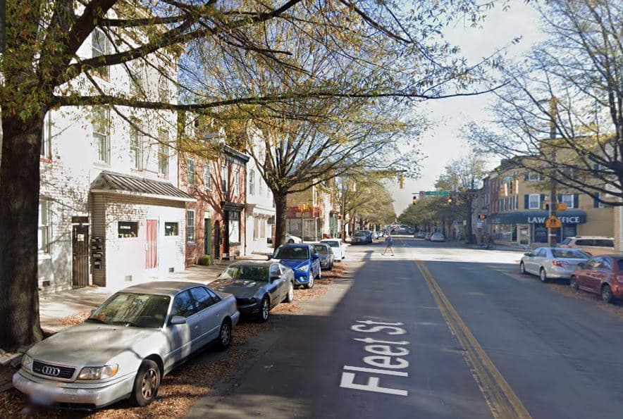 Zona de Baltimore donde ocurrió el operativo encubierto.