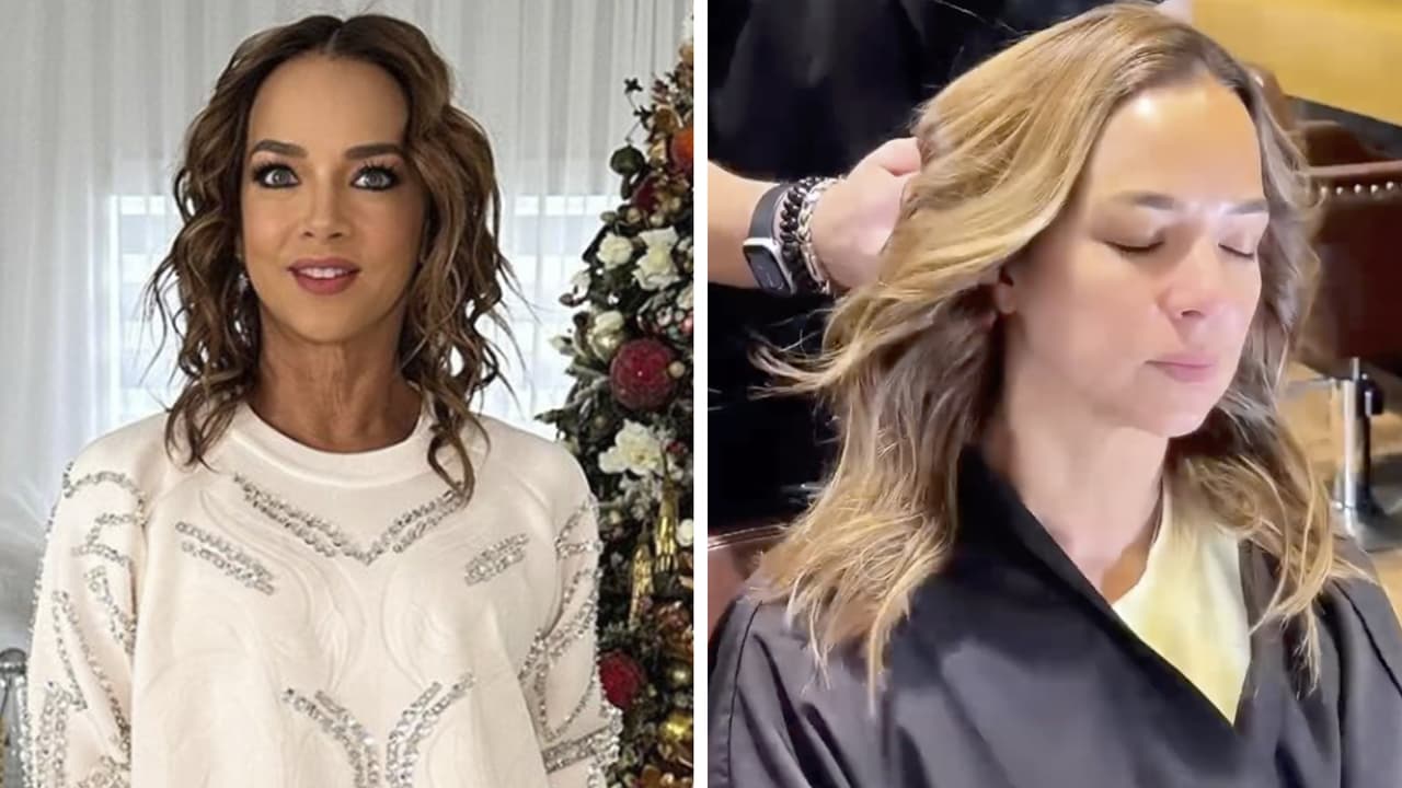 Adamari López sorprendió con su nuevo look: se lo hizo uno de los estilistas más famosos de Uruguay
