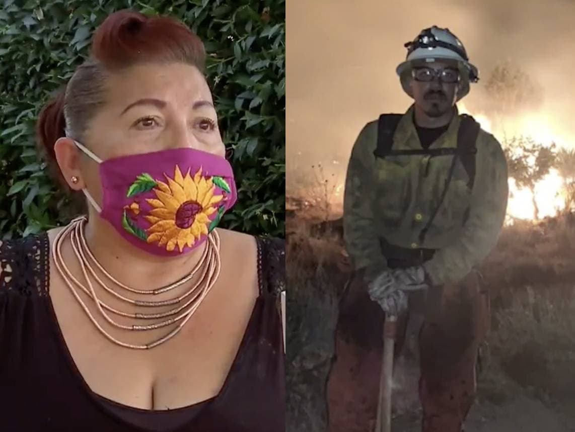 “Quería hacer un trabajo con valor”: bombero forestal responde al temor de su madre por su peligroso trabajo
