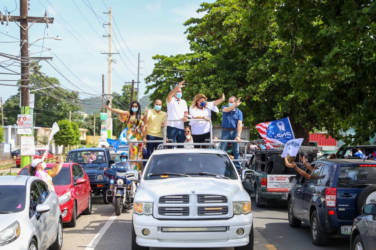 La próxima parada del candidato a la gobernación por el PNP será en el municipio de Canóvanas y luego llegará hasta el estadio Juan Ramón Loubriel donde se realiza su cierre, el Drive In Pierluisi 2020.