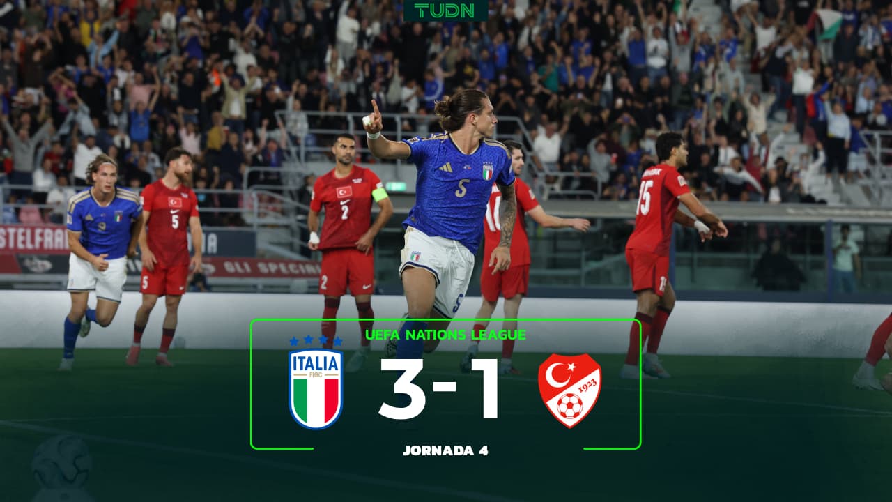 Italia termina la fecha FIFA con una gran victoria ante Turquía