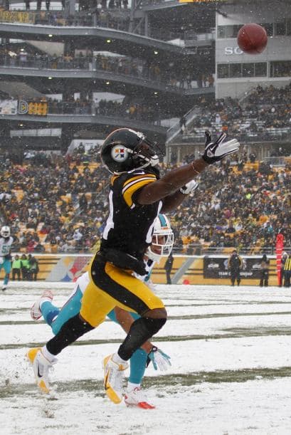 Los fanáticos de los Dolphins ya no hablan de la controversia Incognito/Martin, ni si Ireland o Philbin estarán con el equipo en el 2014, sino que pasan horas calculando… ¡porque tenemos chance de ir a los playoffs! Al principio de la temporada, y sobre todo, después de perder -casi deshonrosamente- contra Tampa Bay y Buffalo, los comentarios sobre Miami eran negativos. Qué si las novatadas, qué si Tannenhill, qué si el running game, qué si la línea ofensiva, que si… qué se yo… Pero ahora, las cosas han cambiado y solo se mencionan las posibilidades que tenemos de jugar en enero. ¡Ay, bendito! Bueno, después de este encontronazo con los portadores de las terribles toallas amarillas, donde salimos vencedores … por media pulgada… 34-28, ya todo me parece posible. Arriba Tannenhill (20 de 33, para 200 yds); arriba Wake and Odrich; arriba Thomas (105 yds, un TD en 16 acarreos); arriba Clay con sus dos TD y arriba Philbin, que mantiene el invicto en la revisión de las jugadas (obtuvo el cambio de “incomplete pass” a TD de Hartline). ¡Arriba, Dolphins, seguimos cuesta arriba!