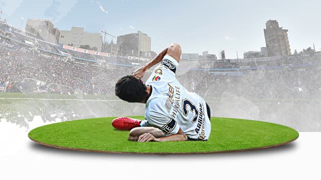 La impactante lesión de Alejandro Arribas a fondo