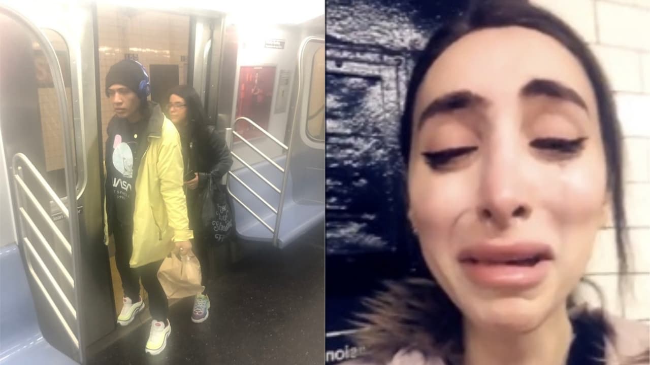 Entre lágrimas, una mujer transgénero denuncia haber sido atacada en el subway