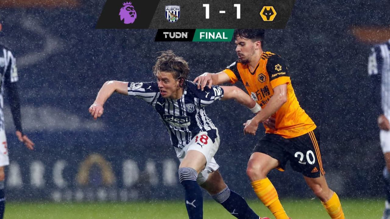 Sin Jiménez, los Wolves no pasaron del empate ante el débil West Bromwich