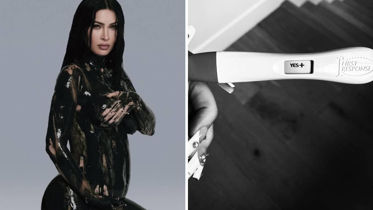 Megan Fox anunció su embarazo el 11 de noviembre de 2024.