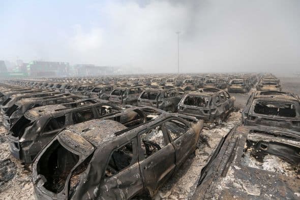 Explosión en Tianjin, China