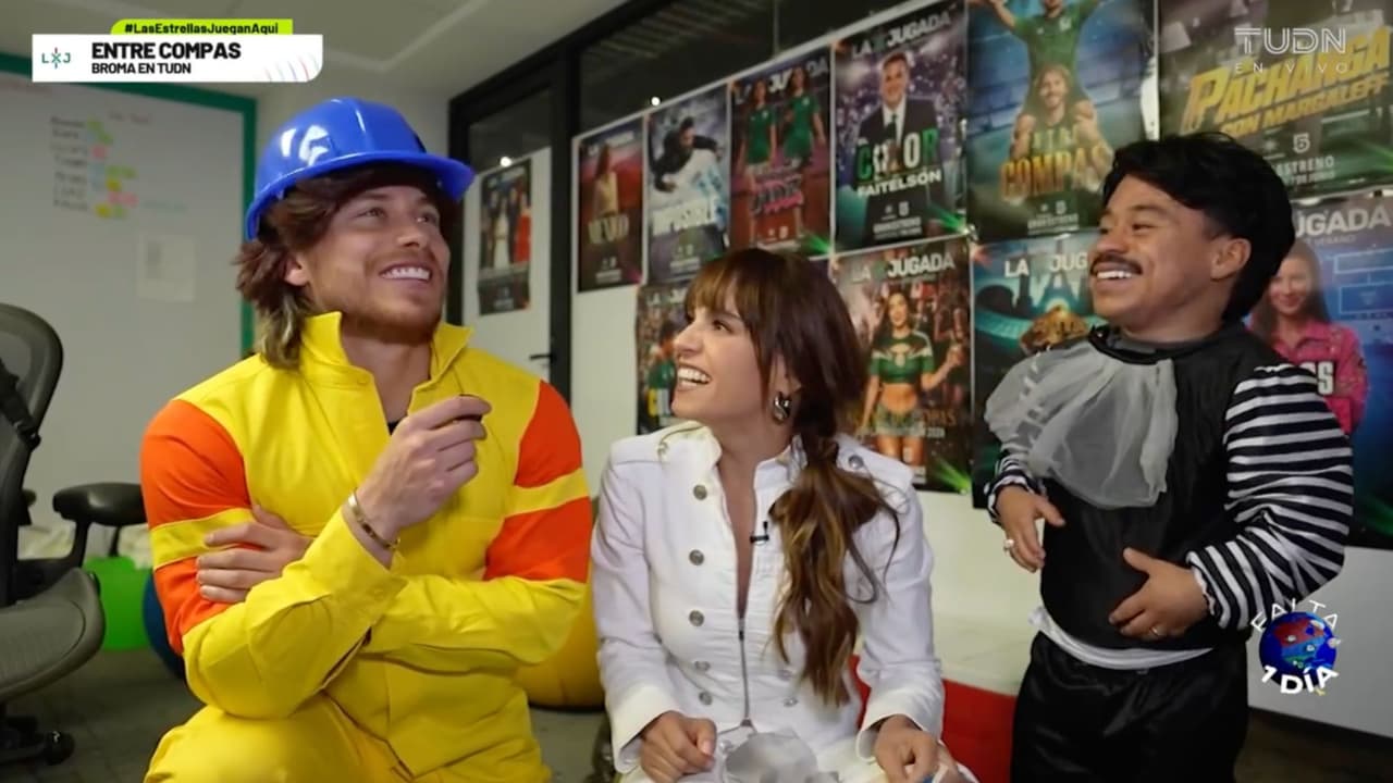 Aldo de Nigris y Abelito le meten tremendo susto a Tania Rincón y ella se desmaya