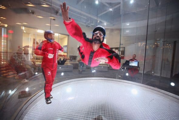 Cada vuelo dura unos 60 segundos a comparación de los 45 segundos que dura la caída libre saltando desde un avión.