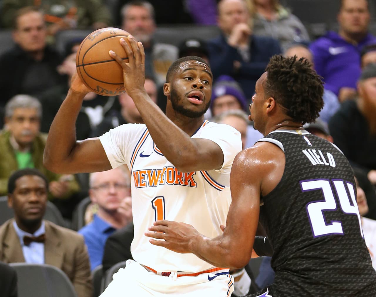 <b>NEW YORK 108-115 SACRAMENTO</b>. Los Knicks (13-51) son oficialmente el peor equipo de toda la NBA y esta noche sumaron su tercer revés, ante los Kings (32-31), quienes aún siguen a la caza de un sitio en la postemporada.