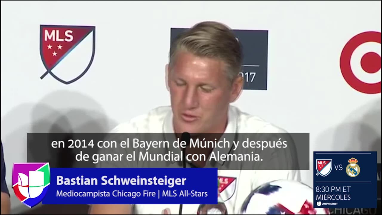 Bastian Schweinsteiger: "Me enamoré de la MLS en el All-Star Game de 2014, en Portland"