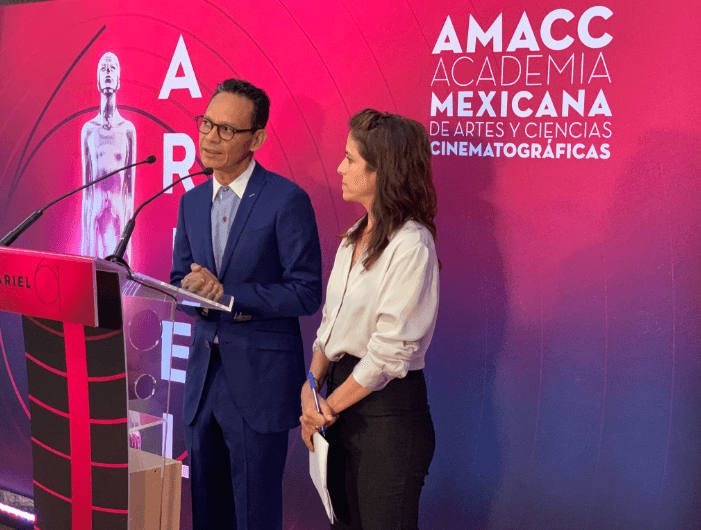 La Academia Mexicana de las Artes y Ciencias Cinematográficas (AMACC) dio a conocer los nominados para la entrega número 61 del Premio Ariel, que se llevará a cabo el próximo 24 de junio en la Ciudad de México, así lo anunció el presidente del organismo, Ernesto Contreras.