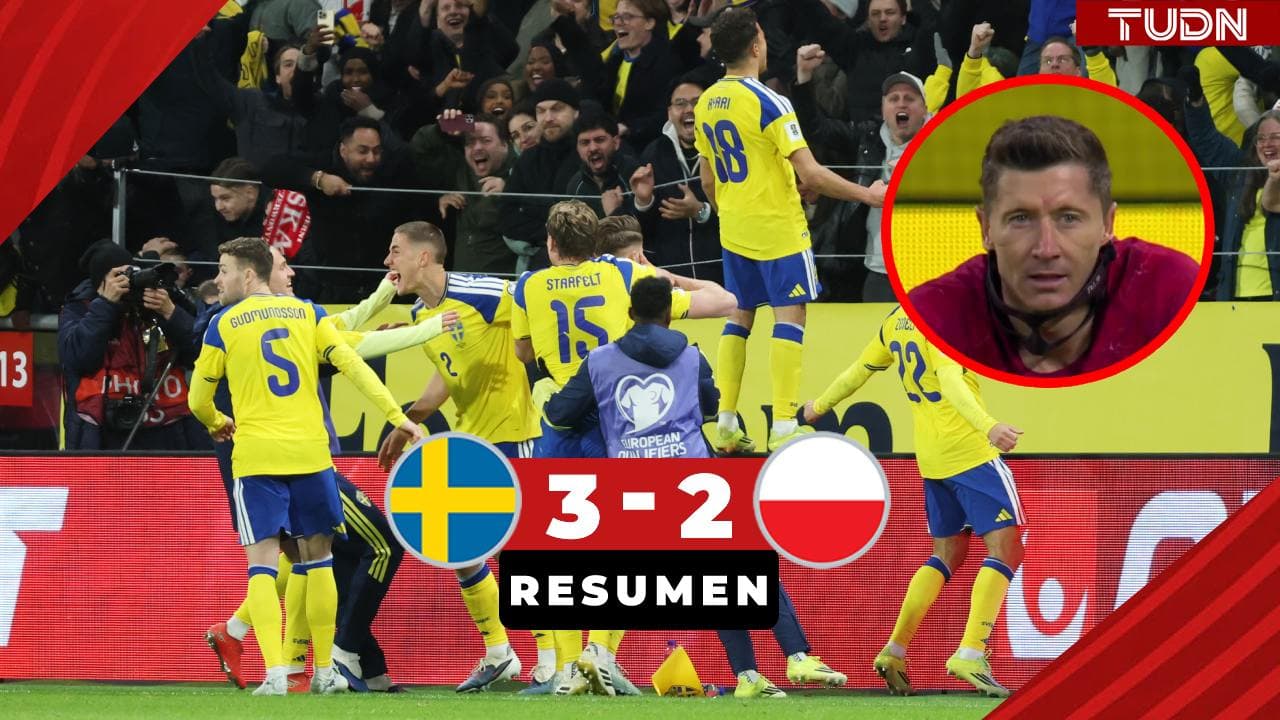 Suecia cobra venganza de hace cuatro años y elimina a Polonia del Mundial