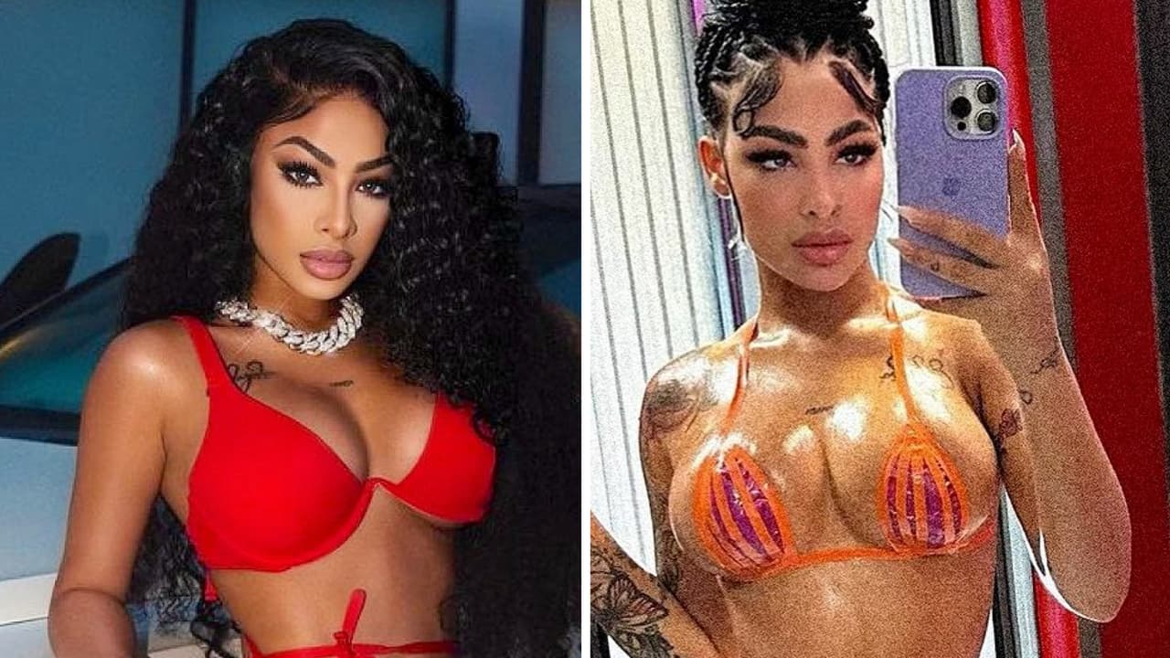 Critican a Yailin por tener el ombligo "doblado" mientras ella presume su figura en diminuto bikini