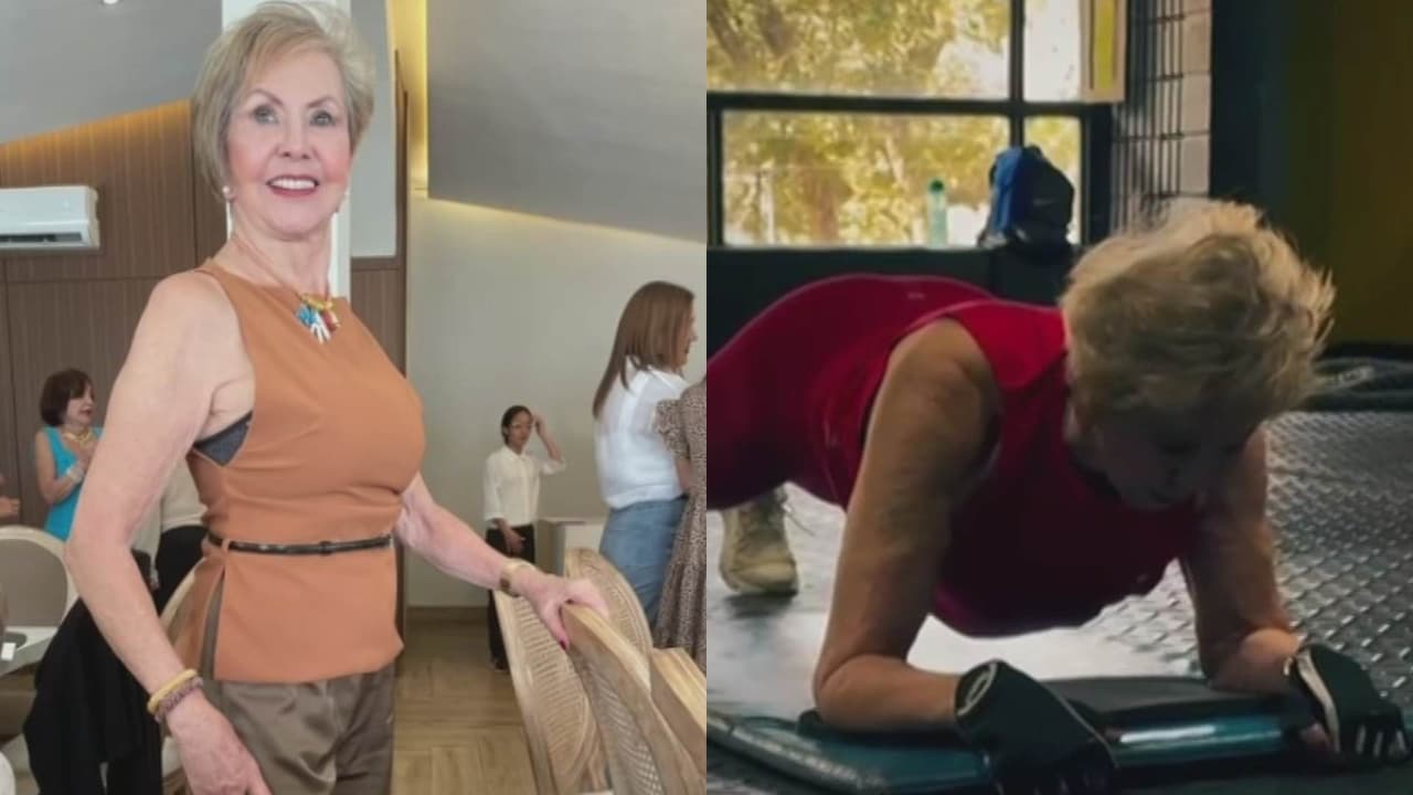 Entrevista Gloria Belandria: Mujer de 86 años que rompió el récord Guinness de plancha abdominal