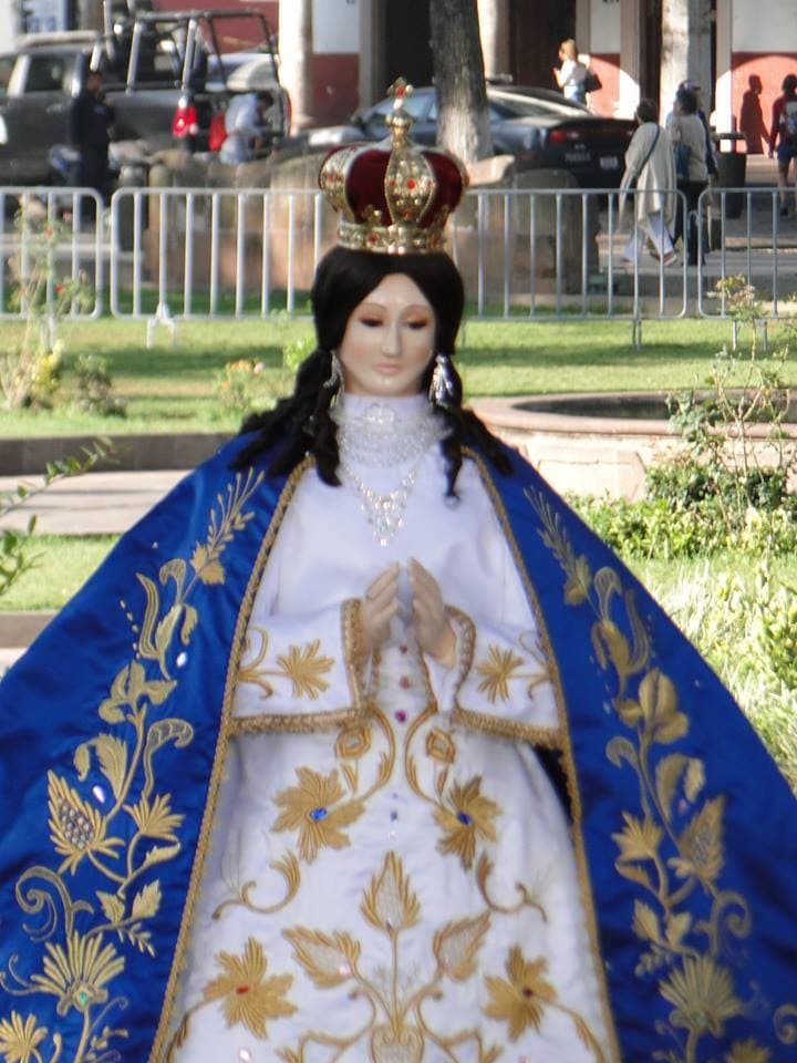 La Virgen de San Juan De Los Lagos es la patrona de Zitácuaro, Michoacán.