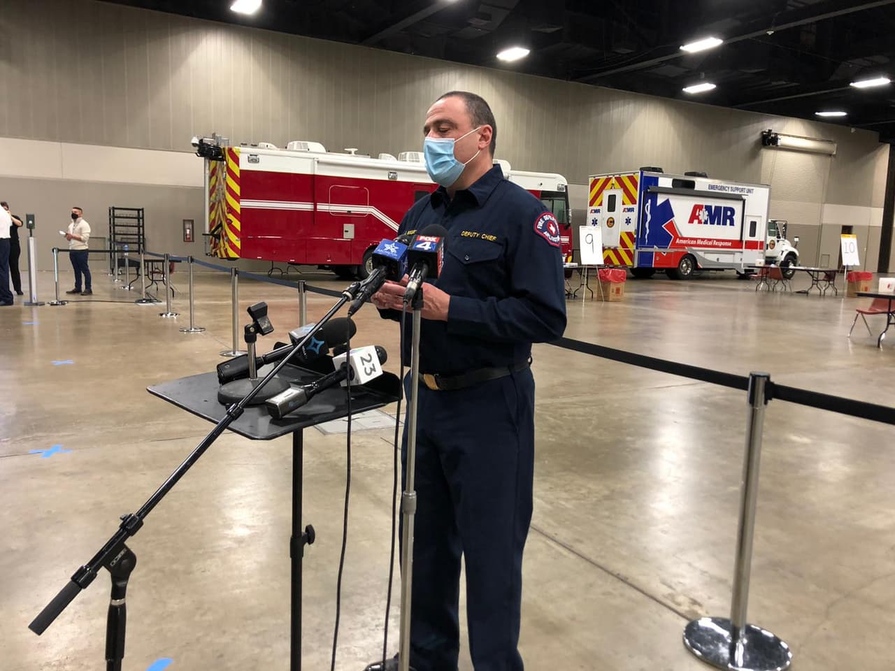 Arlington recibirá 3 mil dosis y se encargaran del este del condado, básicamente todas las ciudades al este de la autopista 820.
<br>