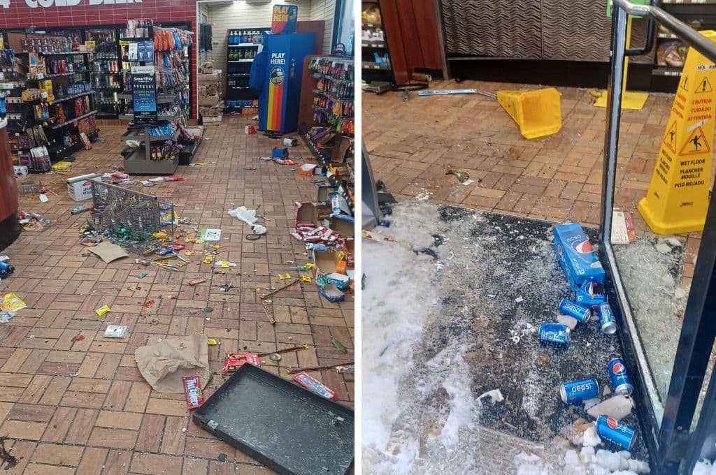 Arrestan a 21 personas por saqueos a tiendas de Buffalo durante la tormenta invernal