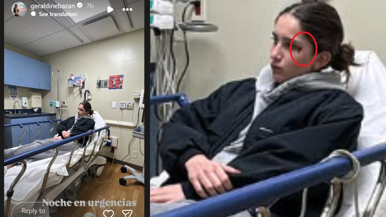 Elissa Marie, la hija mayor de Gabriel Soto y Geraldine Bazán, fue llevada a urgencias a horas de la noche de este 28 de febrero. Se podía ser una lesión en su rostro.