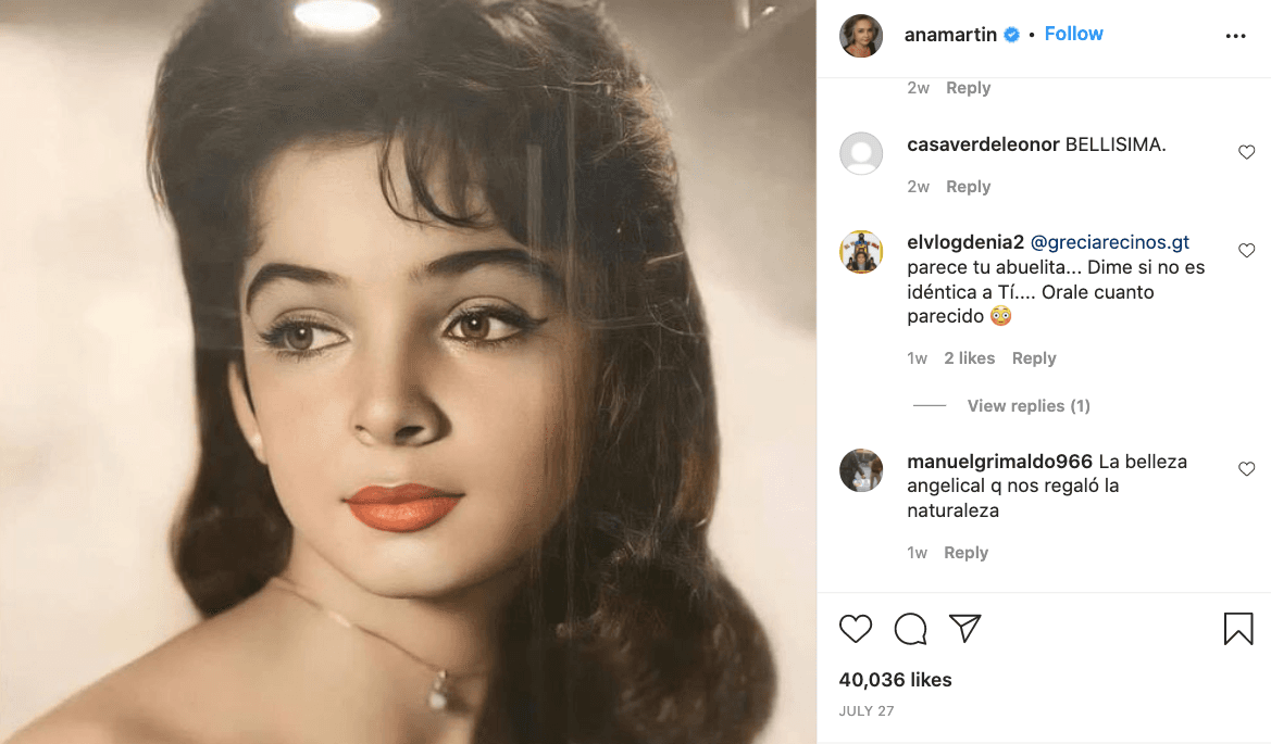 En esta imagen, que fue tomada cuando tenía 15 años, se le puede ver usando un poco de labial y maquillaje. En los comentarios, sus fans aseguraron que luce ‘angelical’.