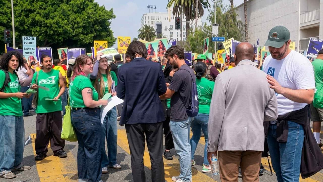 Manifestaciones 1 de mayo | Sindicatos y organizaciones civiles no dejan de llegar al parque MacArthur en LA