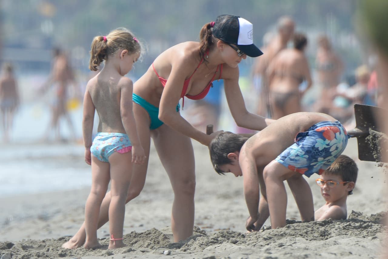 Con ellos iba Santiago, el hijo de Sebastián.