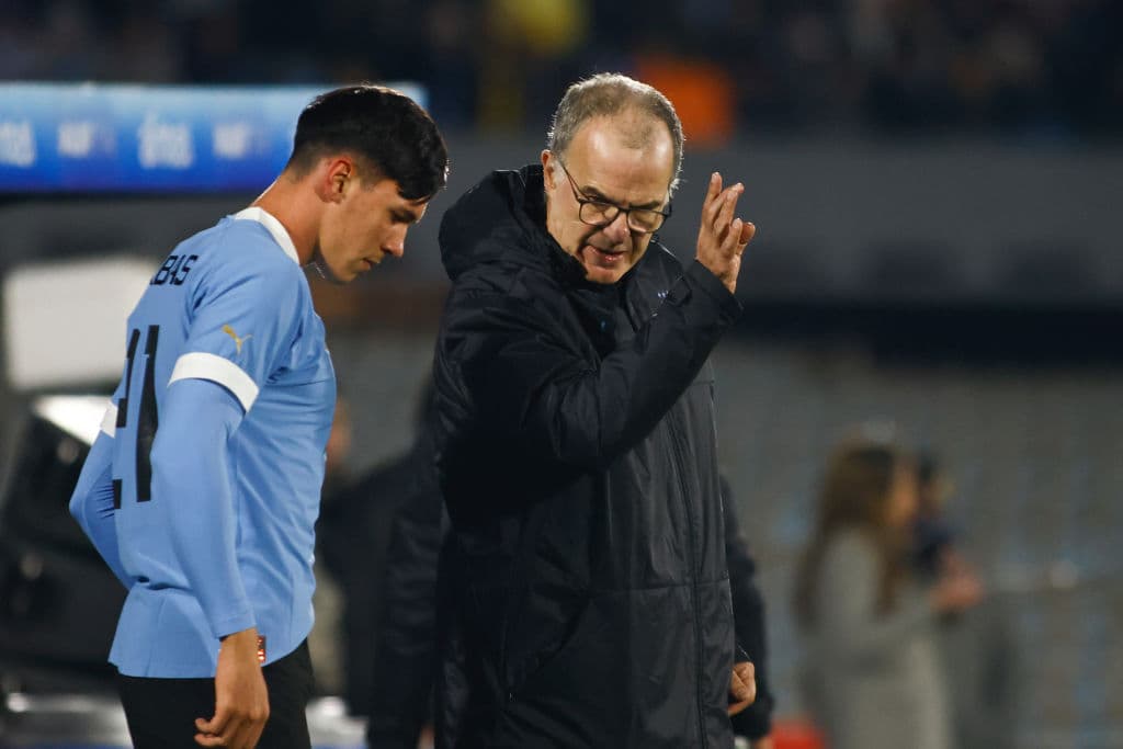Marcelo Bielsa guarda refuerzos de Uruguay para Copa América
