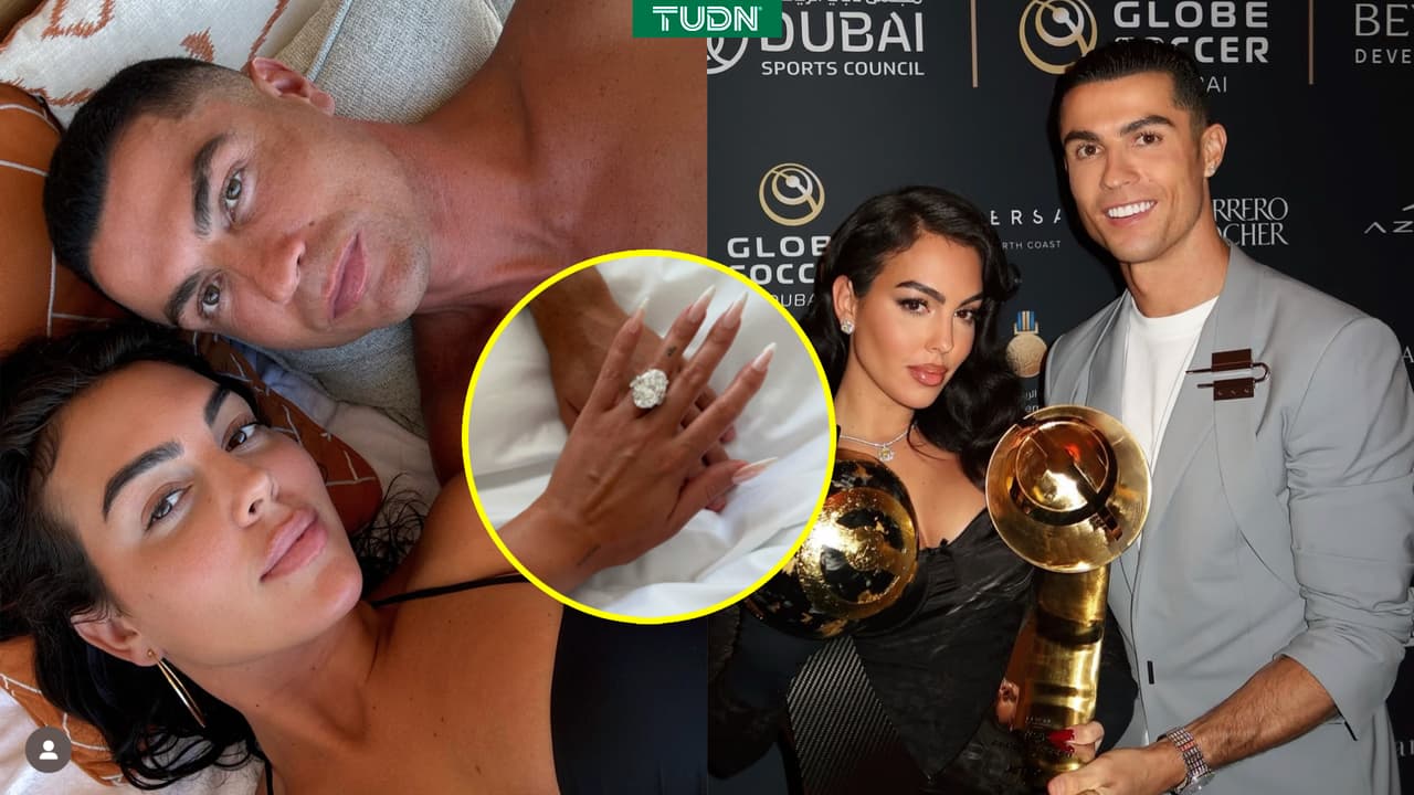 ¡Cristiano Ronaldo le propone matrimonio a Georgina Rodríguez!