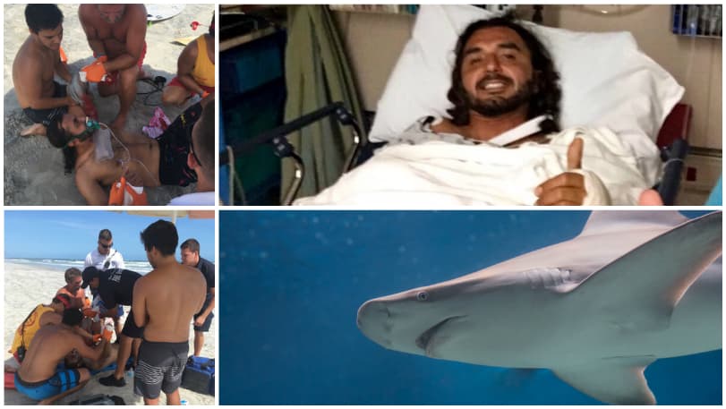 Surfista del sur de Florida es atacado por un tiburón y está vivo para contarlo