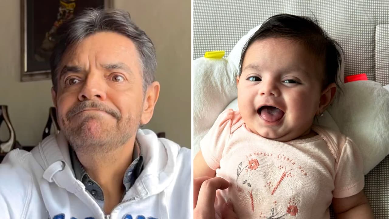 Derbez presume con foto que su nieta es idéntica a él (aunque Victoria Ruffo no quiera)