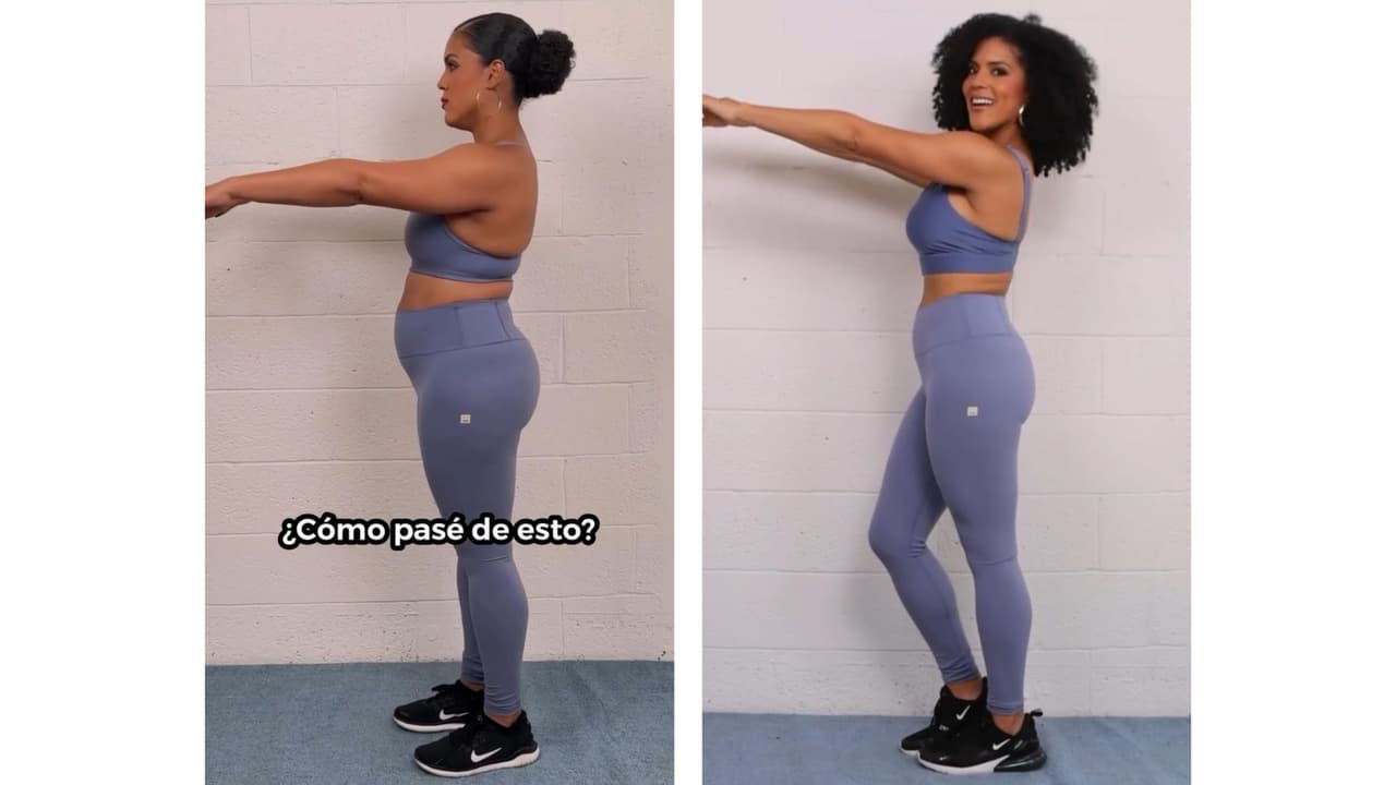 Francisca logró bajar más de las 40 libras que se había propuesto.