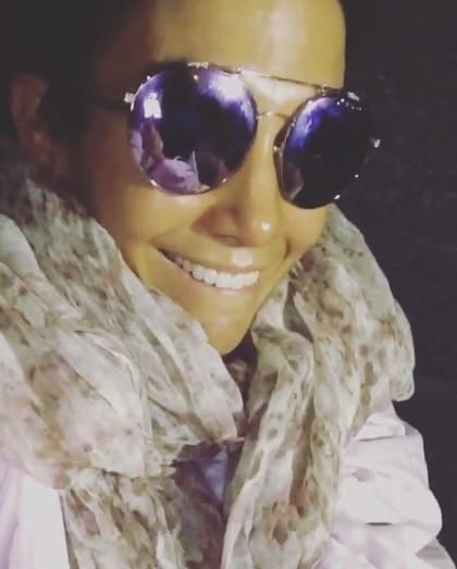 Horas antes anunció su llegada a Las Vegas y hasta dijo que daría una gran sorpresa.