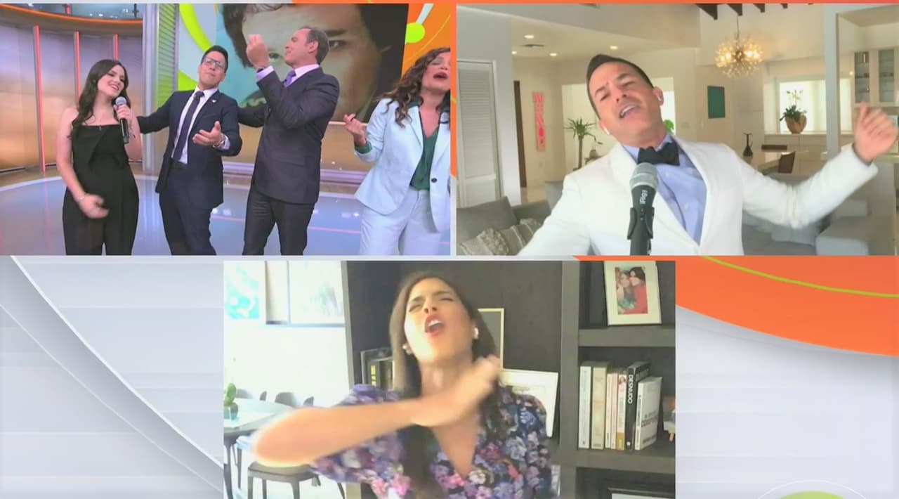 Francisca Lachapel se lució ante Sara y sus compañeros cantando con alma y corazón. La dominicana hizo su mayor esfuerzo, pues en el grupo de 'cantantes' se encontraban tres mexicanos fans de José José.