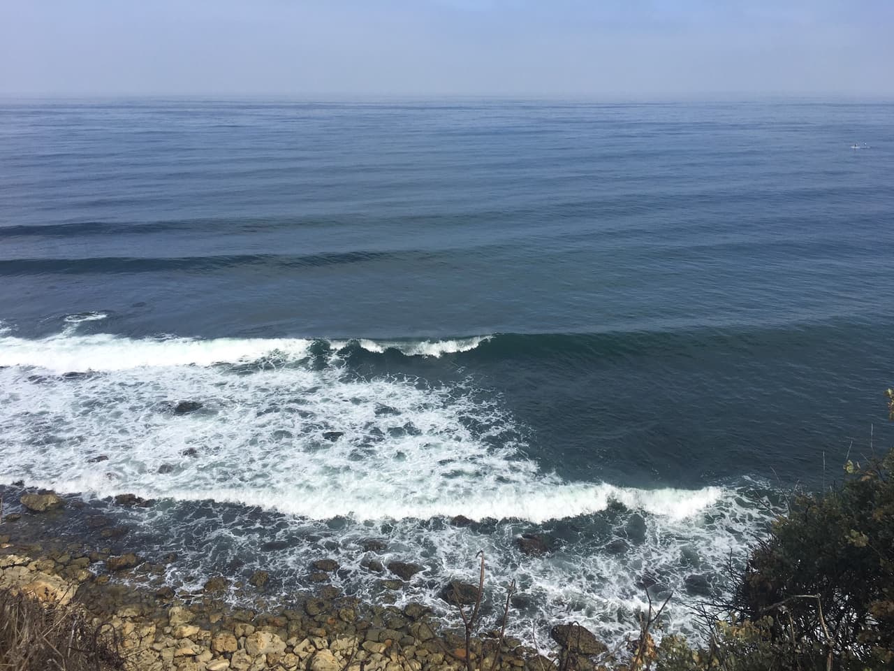 Este es el paisaje que se observa desde la casa de los Joaquín en Palos Verdes Estates.