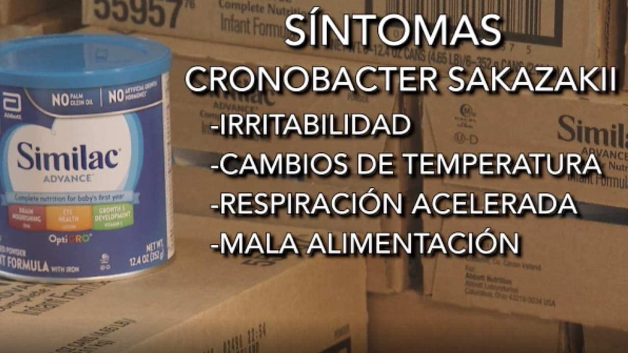 Las bacterias Cronobacter pueden causar una infección peligrosa de la sangre o la inflamación del revestimiento que cubre el cerebro y la médula espinal, de acuerdo con los Centros para el Control y la Prevención de las Enfermedades (CDC), puede ser mortal. Se recomienda estar pendiente de los síntomas que son irritabilidad, aumento de la temperatura, respiración acelerada y no querer comer.