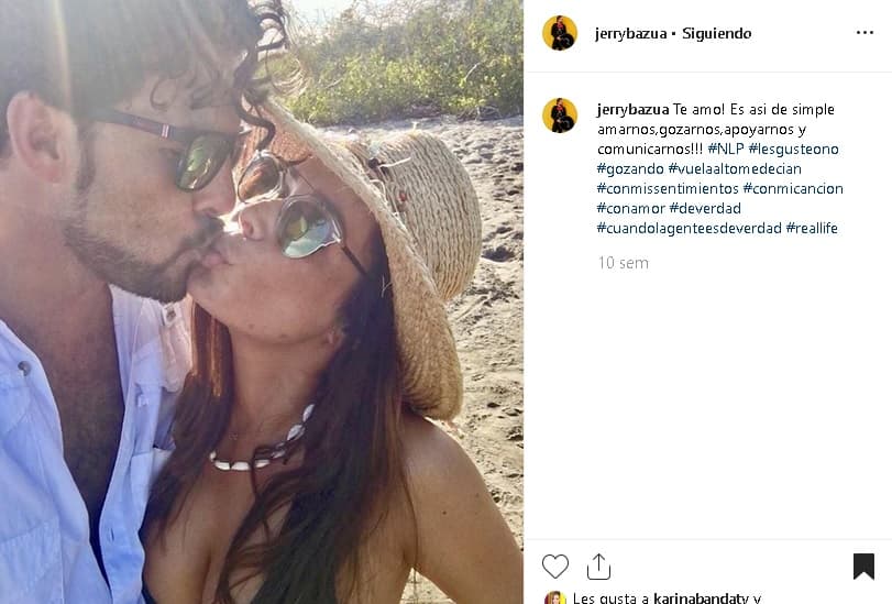 Durante la entrevista, se le preguntó a Laura Cristina cómo había conocido a Jerry, pero ella se limitó a decir que el primer encuentro sucedió en Miami, Florida.