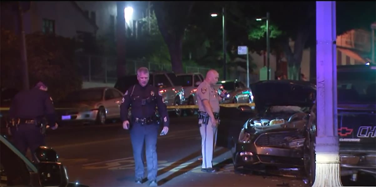 José Luis Pérez, de 21 años, fue identificado como el conductor. El hombre fue arrestado y se le imputaron cargos por homicidio vehicular. 
<a href="https://www.univision.com/los-angeles/kmex/noticias/accidentes/quedaron-aplastados-muere-nina-de-11-anos-tras-ser-atropellada-frente-a-puesto-de-tacos"><b>"</b>Quedaron aplastados, les pegó de frente el carro"</a>, relató a Univision 34 una de las testigos del mortal accidente.