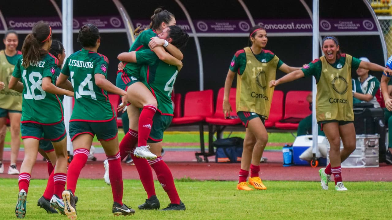 México califica al Mundial Femenil Sub-20 tras remontar a Canadá y avanzar a la Final