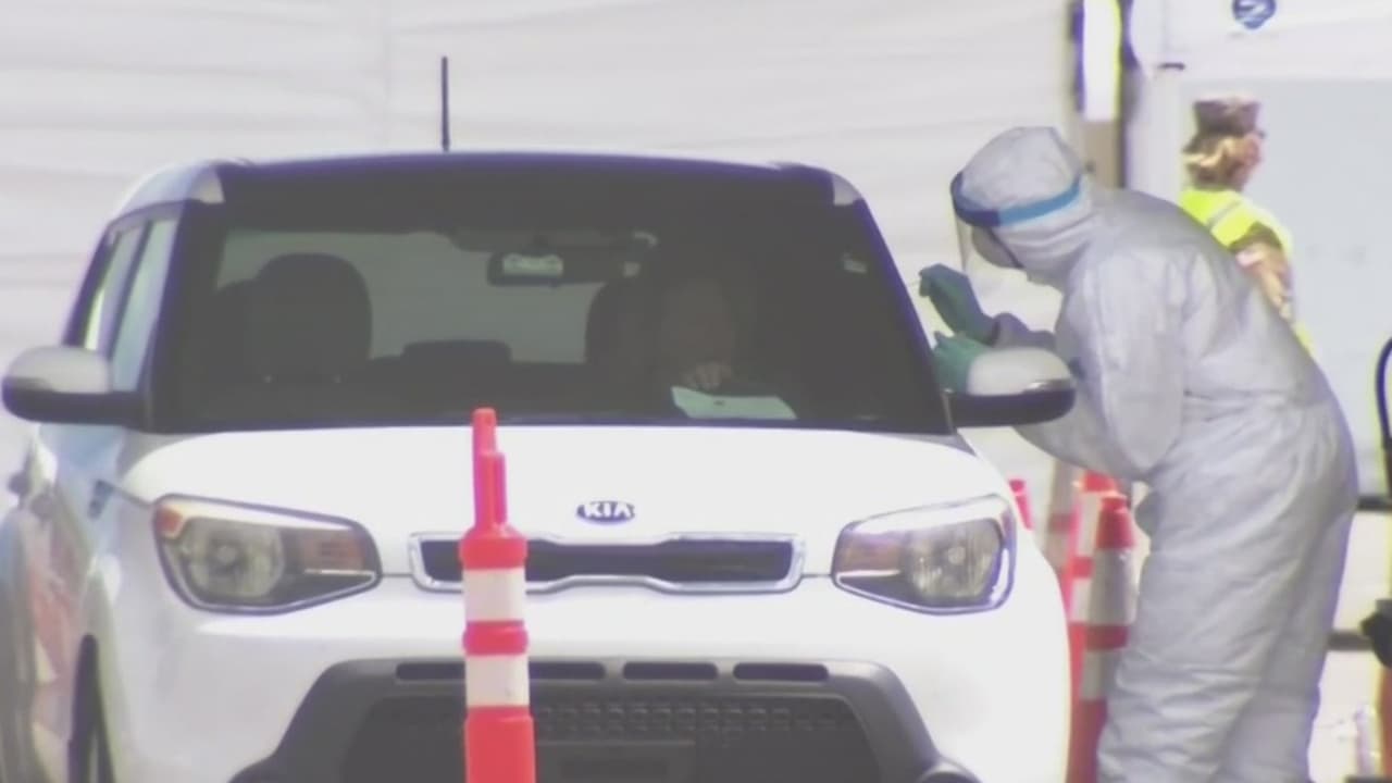 Instalan un centro de pruebas de coronavirus en el Hard Rock Stadium