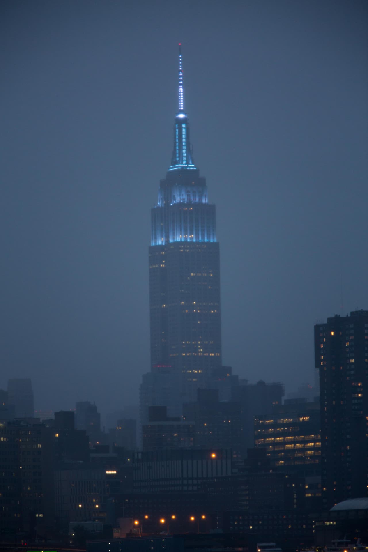 El Empire State se iluminó con los colores de New York City FC