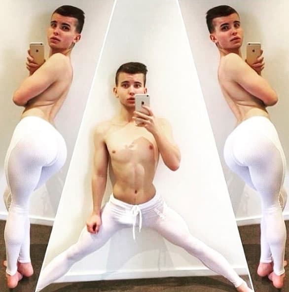 El joven comparte fotos en su cuenta de Instagram, en la cual llegó a tener hasta 60 mil seguidores.